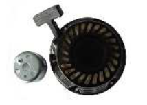 Honda Recoil Starter Assembly (Black) Metal Dogs & Cup